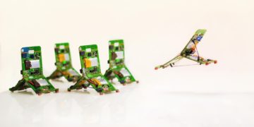 Suiza crea hormigas robóticas capaces de trabajar en colonia